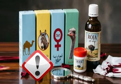 محصولات بدون مجوز روجا جمع آوری می شود